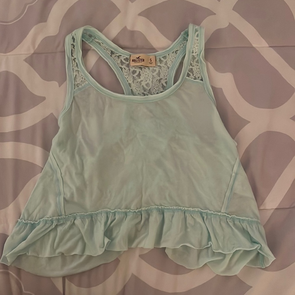 Holister flowy crop top